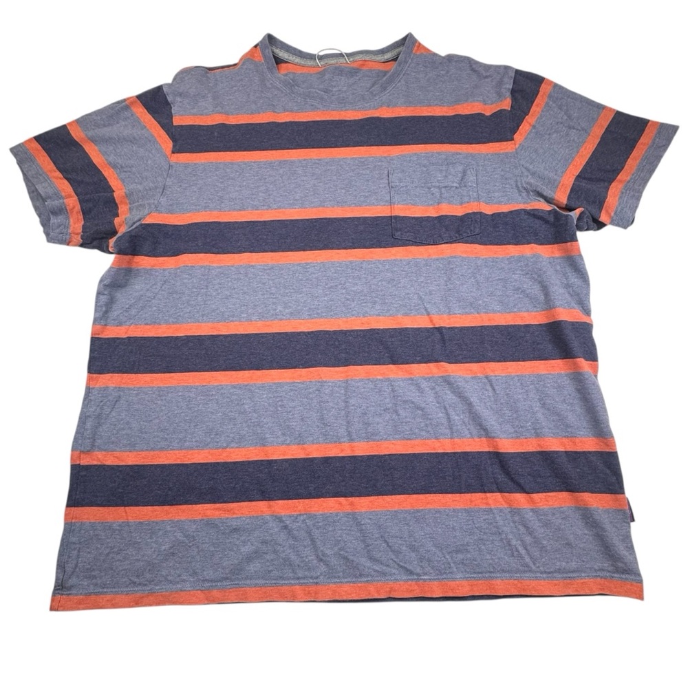 !!!! SOLD !!! Men's Medium Blue Cotton Gorpcore Hiking Outdoor Tee